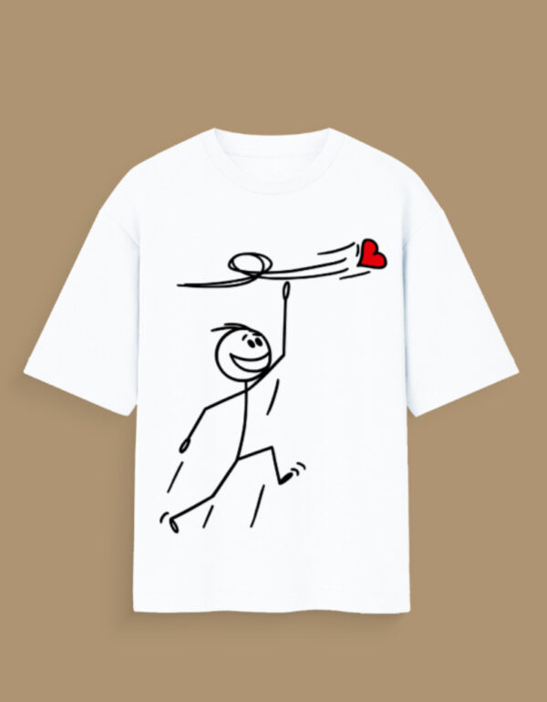 Couple Mens Oversized Standard T-Shirt