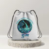 Kumbha Vibes – Zodiac Drawstring Bag