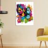 Radha Krishna Wall Poster 18x24