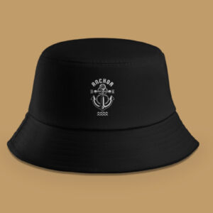 Anchor Drift Embroidered Bucket Hat