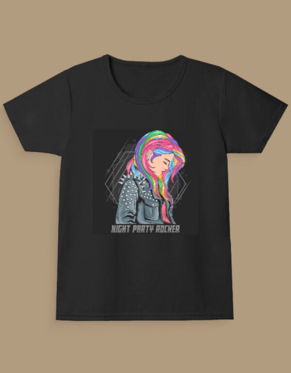 Girl's Graphic Crew Neck T-Shirt