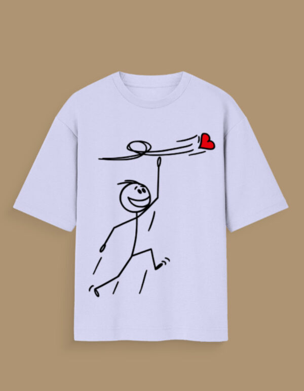 Couple Mens Oversized Standard T-Shirt