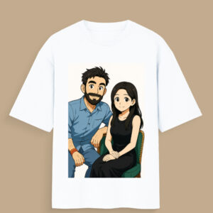 Front_1_c_1.jpg Ghibli Unisex Oversized Standard T-Shirt